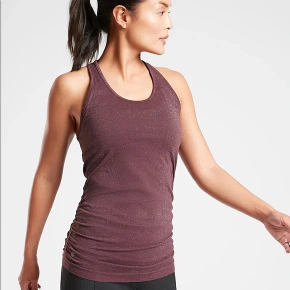 NWT Athleta Speedlight Glow Tee tank top - Picture 2 of 11